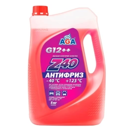АНТИФРИЗ AGA красный 5 кг.