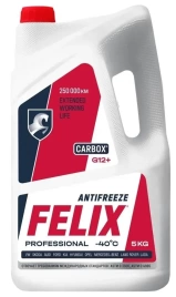 АНТИФРИЗ FELIX CARBOX 5кг красный
