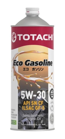 TOTACHI  Eco Gasoline 5W-30 1л API SN/CF GF-5 фото 1