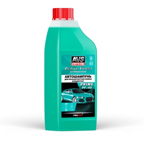 АВТОШАМПУНЬ для б/контактной мойки AVS Activ Foam PRIME 1:2 1л фото 1